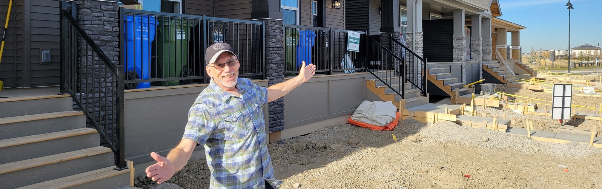 A happy Calgary real estate investor